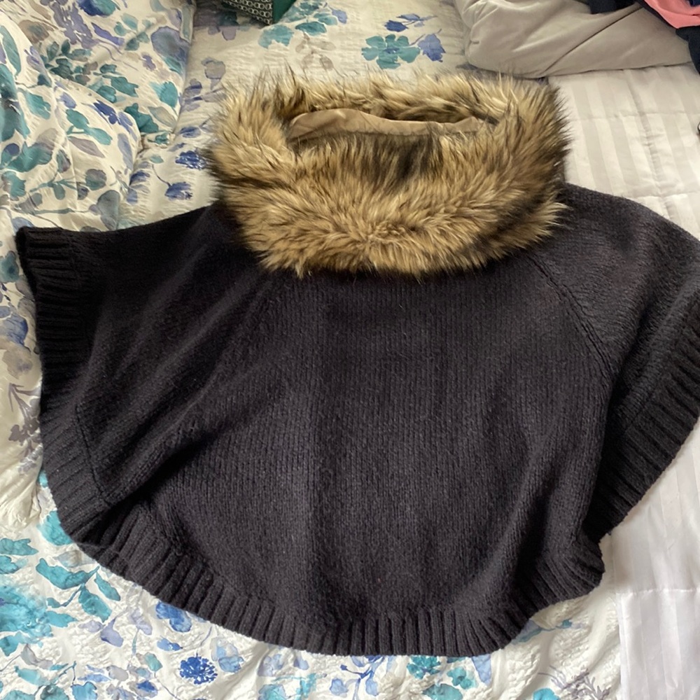 Michael Kors wool Pancho